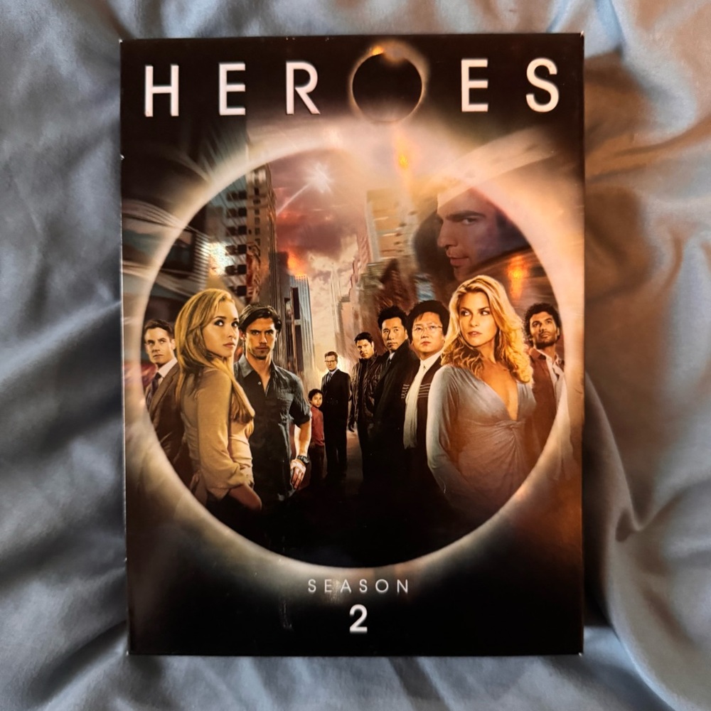 Heroes - Season 2 (DVD, 2008, 4-Disc Set) Tested Working